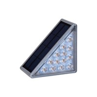 Solarleuchte Wandlampe AußEnleuchte Led Grau Gartenlampe Balkonleuchte Hauswand