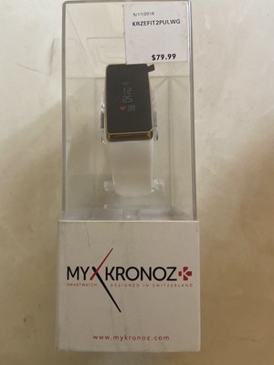 my x kronoz zefit2 smart watch