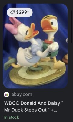 ディズニーWDCC Mr.ダックステップアウト Disney, WDCC~MR. DUCK STEPS OUT-OH BOY, WHAT A JITTERBUG! | eBay