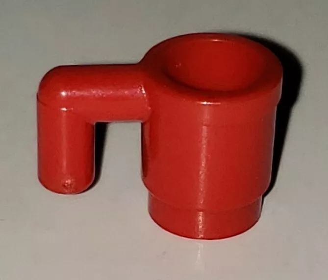 LEGO Piece Part Minifigure Accessory Coffee mug cup Kitchen Dish