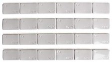 1/2 Oz Grey Adhesive Backed Wheel Weights 12 Oz Pack