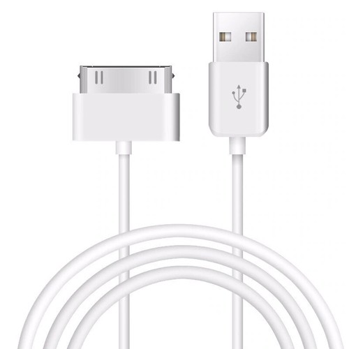 1m 30pin USB Data Sync Charger Cable Lead Wire para iPhone 4S 4 3GS 3G iPad 1 2 3 - Imagen 3 de 3