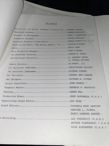 "Wrong Is Right" Columbia Pictures Promo Dept 1982 Movie Press Release Packet - Picture 11 of 12