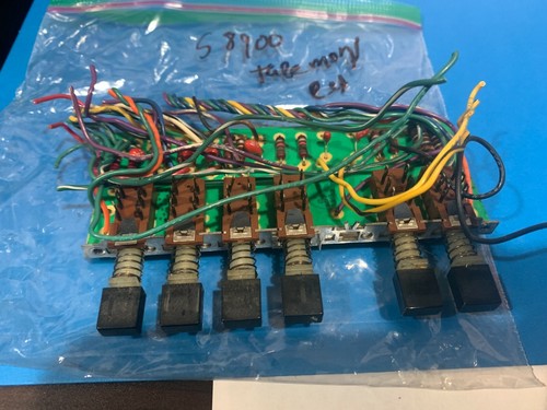 Sherwood S-8900 Vintage Stereo Receiver Parting Out Switches + Board