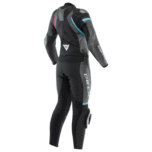 Dainese Fulminea Lady 2tlg. Lederkombi, black/anthracite/white, Gr. 38 (itl. 44) - Bild 2 von 5