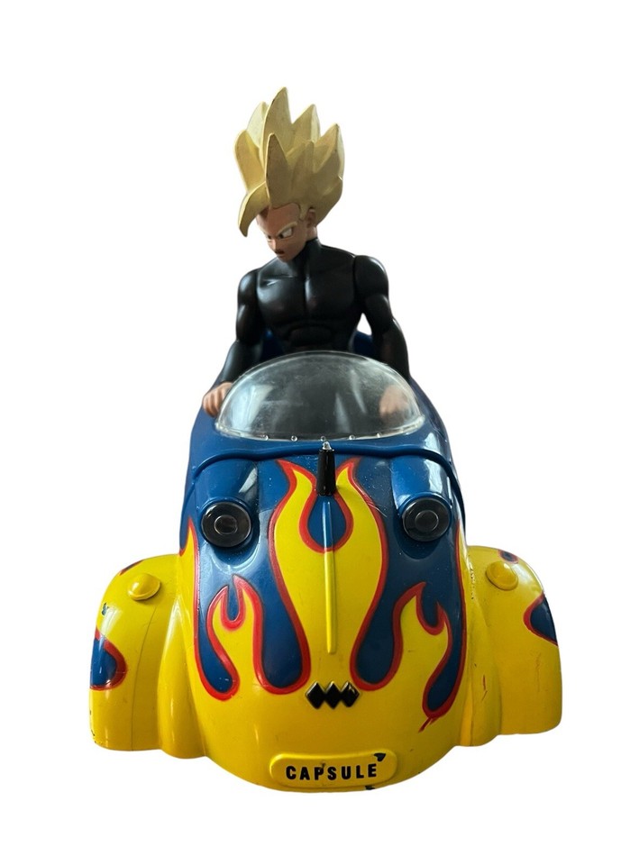 Dragon Ball Z 3 Wheel Car 668 w/ SS Gohan Figure Vehicle Set Lights