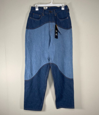 Levi's Premium SKATE Super Baggy Jeans Men's 28 x 34 Blue Colorblock Big E NWT