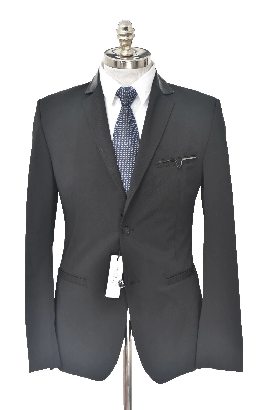 Versace sólido abrigos, chaquetas y chalecos para hombres