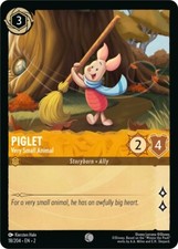 Disney Lorcana Rise of the Floodborn - 18 Piglet Very Small - Common Non Foil