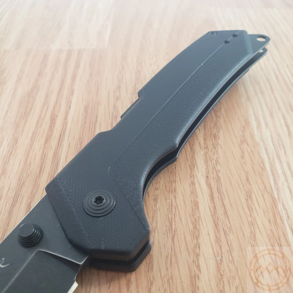 Cold Steel Karve Atlas Folding Knife 3.75" AUS-10A Steel Blade Black G10 Handle - Image 4 of 4