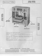 1949 PHILCO 49-1606 1607 RADIO SERVICE MANUAL PHOTOFACT CONSOLE SCHEMATIC FIX