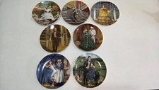 Vtg NOS "Gone With The Wind" Plates Knowles Fine China Raymond Kursar MGM