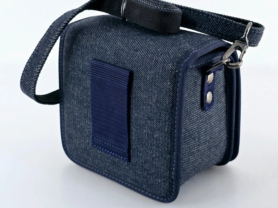 🌸[ESTADO PERFEITO] Bolsa de Ombro Genuína para Lente de Câmera Canon Mini Pochete Do Japão - Imagem 4 de 4