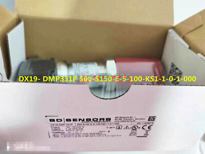 New BD SENSORS DX19- DMP331P 500-S150-E-5-100-KS1-1-0-1-000 Pressure Sensor