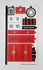 Lego 75955 Hogwarts Express 4th edition Original Sticker Sheet Authentic Decals