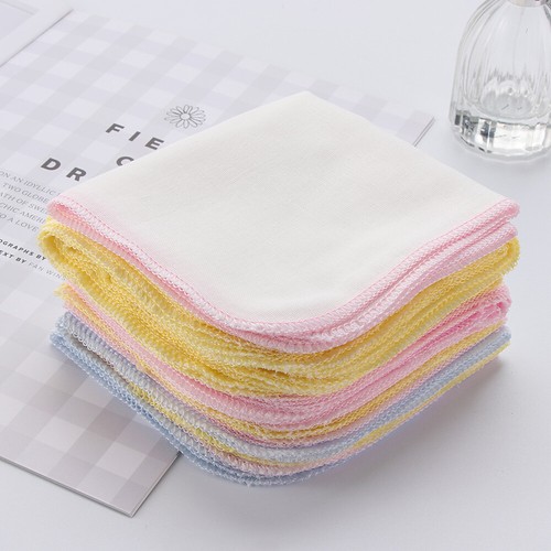 10x Durable Cotton Facial Cleansing Muslin Face Cloth Towel Makeup Dirt Removal - Picture 4 of 10