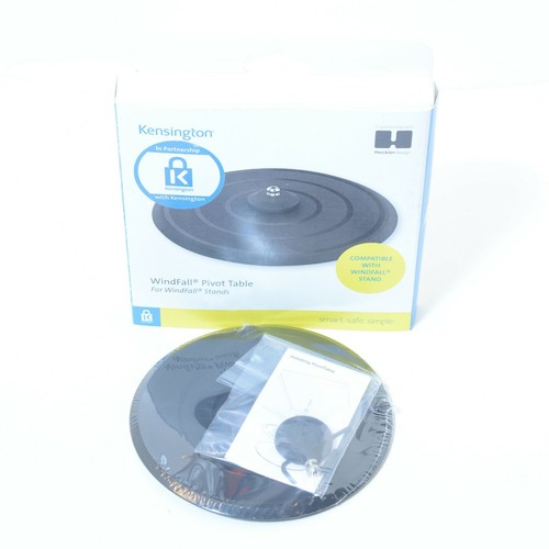 Kensington 67971 Pivot Table WindFall Stand for Tablet Black, Brand New - 第 1/5 張圖片