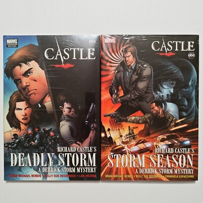 Castle: Deadly Storm & Storm Season Vol. 1 & 2 (Hardcover Set) ~ NEW SEALED