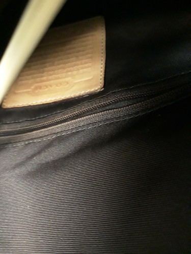 Coach Handtasche Signature Jacquard & Lederbesatz Crossbody Schultertasche F12327 - Bild 4 von 8