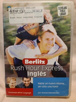 Shelf00C Audiobook~berlitz-rush hour express ingles- Howard Beckerman 