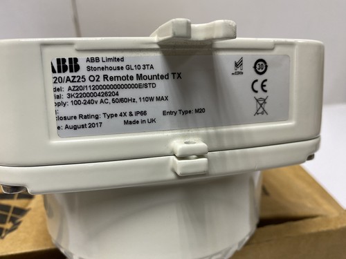 ABB AZ20/AZ25 O2 Remote Mounted TX / Model:AZ20/112000000000000E/STD New - Picture 4 of 10