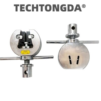 Universal Testing Machine Accessories TensileTest Fixture CLAMP Flat Jaw Jig