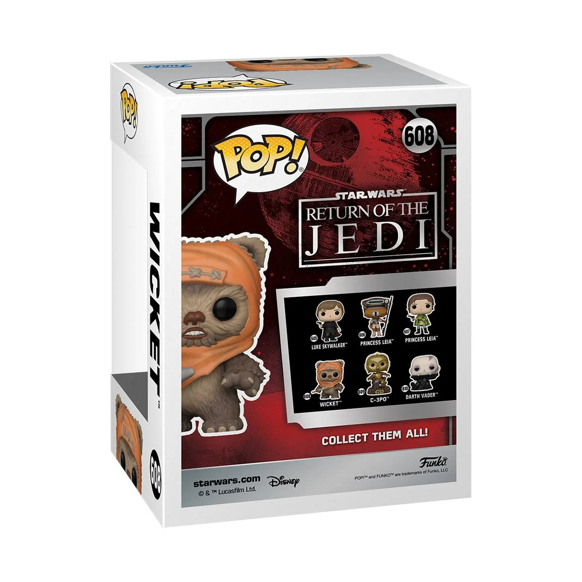 Funko Pop! Star Wars: ROTJ 40th Anniversary Wicket Vinyl