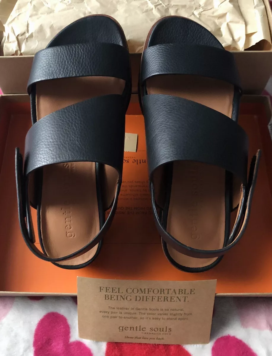 Gentle Souls by Kenneth Cole Women s Lavern Asymmetrical Slingback Sandal