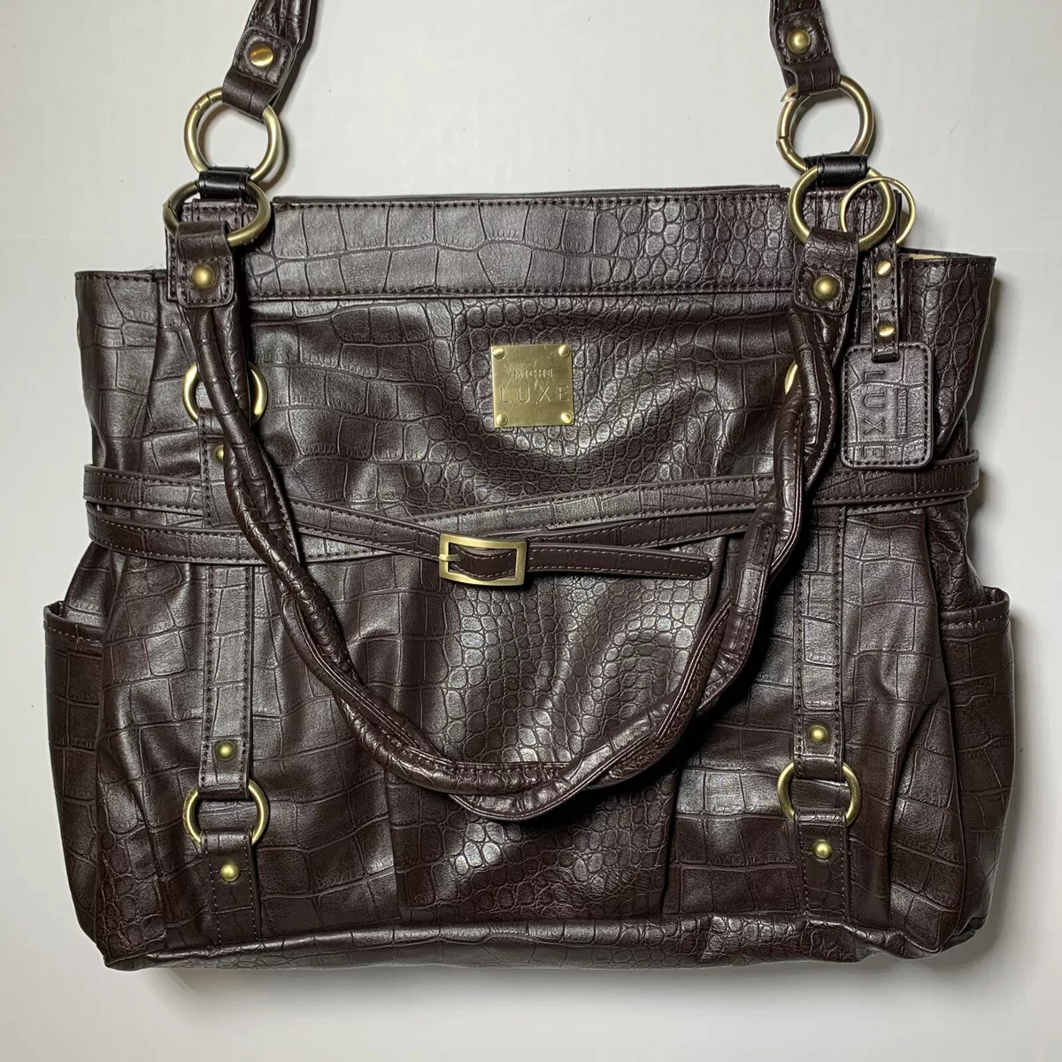 Authentic Retired MICHE LUXE QUINCY Prima Shell Base Bag RARE