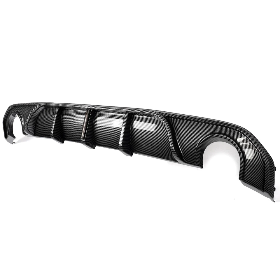 For BMW 4 Series G26 430i Gran Coupe 2021-24 Rear Diffuser W/LED Carbon Look Foto 2 de 4