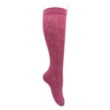 FENDI WOMEN SOCKS PINK FXZ549-ADNN F0QD1 KNEE-HIGH ONLY SIZE