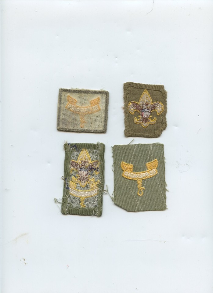 BOY SCOUT RANK PATCHES (VINTAGE) eBay