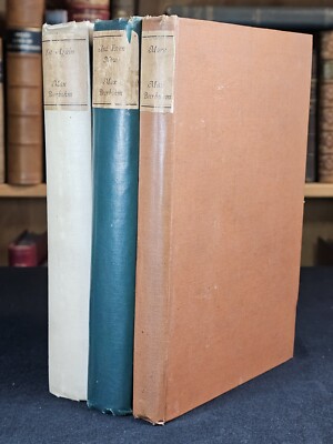 1922  Three Limited Edition Max Beerbohm Books YET AGAIN More AND EVEN NOW