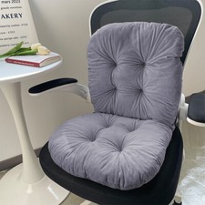 High Back Seat Cushion Office Home Chair Pad Garden Patio Soft Mat Replacement
