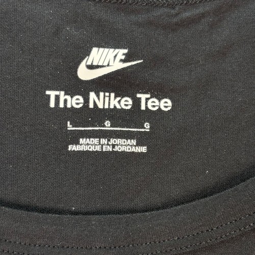 Nike The Nike Tee Tank Top Sleeveless Athletic Training Black Mens Sz L NWT - Picture 2 of 10
