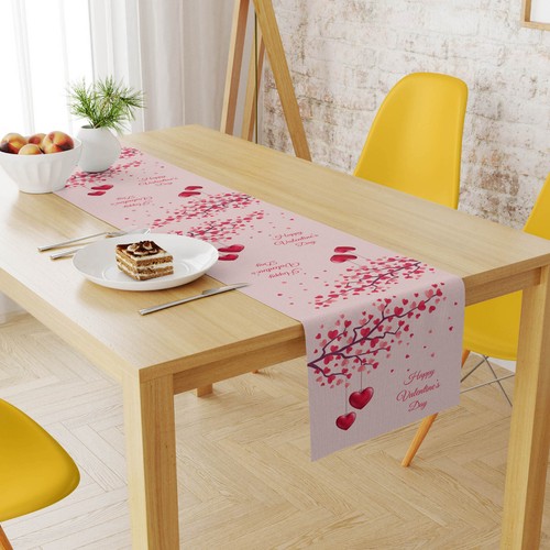 Decoración de mesa de café cocina comedor cocina corazón de amor San Valentín - Imagen 5 de 5
