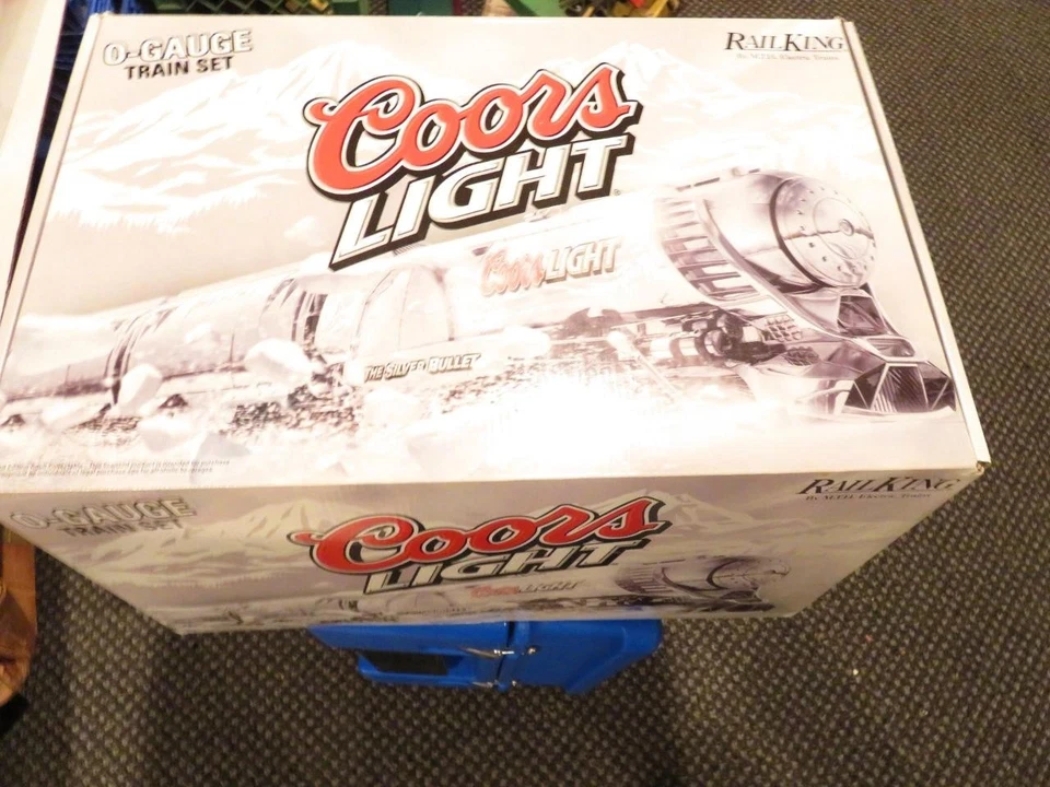 MTH TRAINS - 30-1433-1 COORS LIGHT TRAIN SET- MINT - H1 - Image 4 of 4