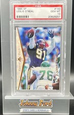 Leslie O'Neal 1995 Upper Deck SP Silver #193 Los Angeles Chargers PSA 10