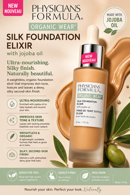 Physicians Formula Organic Wear Silk Foundation Elixir 06 Medium to Tan 1 fl oz