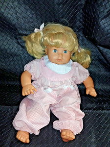 Adorable Vintage Blonde Gotz Puppenmanufaktor Baby Doll from Germany