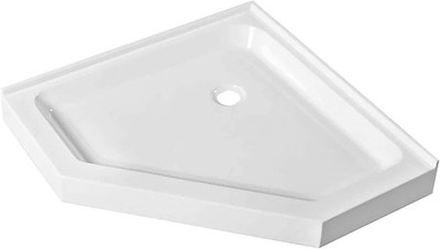Fine Fixtures 32'' x 32'' Neo Angle Corner Acrylic Shower Base White Floor Pan