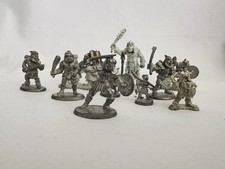 Ral Partha Warrior Gnomes Mixed Lot of 10 Vintage 90  s D D Miniature Figures