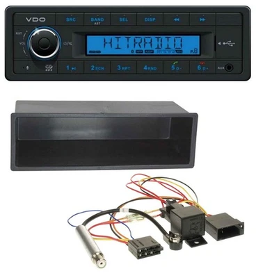 VDO AUX Bluetooth USB MP3 Autoradio für VW Polo T4 Passat Golf (98-04) - Bild 1 von 4