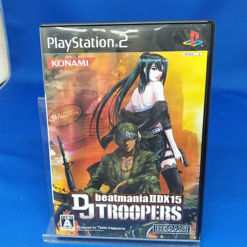 PS2 Beatmania IIDX 15 DJ TROOPERS Model No. Beatmania IIDX 15 DJ TROOPERS KON