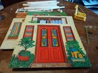 Vintage 1970 Lively Livin Mod Barbie Doll House Incomplete