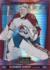 Alexandar Georgiev Red Prism /199 - 2024-25 O-Pee-Chee Platinum
