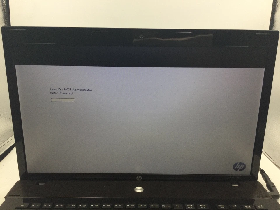 HP PROBOOK 4720S - FOR PARTS/BIOS LOCKED - INTEL I7 M620 - 4GB RAM - READ - BB - Image 2 of 4