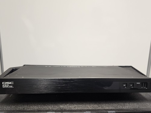 QSC Q-SYS Core 110F USB/Flex Channel Audio