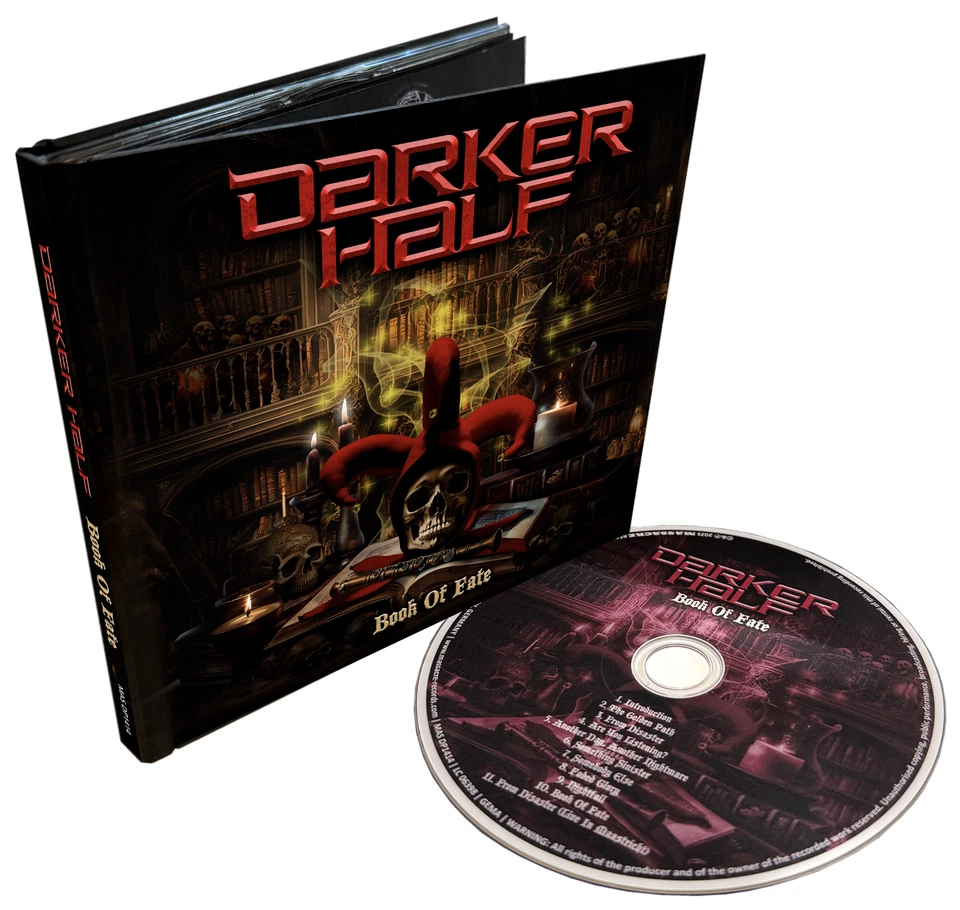 DARKER HALF - The Book Of Fate - Mediabook ( CD ) - 170620 - Bild 2 von 2