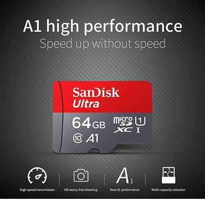 SanDisk Extreme 4K micro SD Speicherkarte MemoryCard 64GB